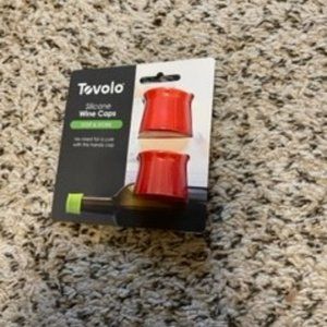 new Tovolo silicone wine caps